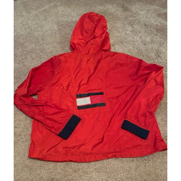 Tommy Hilfiger Red Lightweight Windbreaker – Size L - Picture 3 of 3